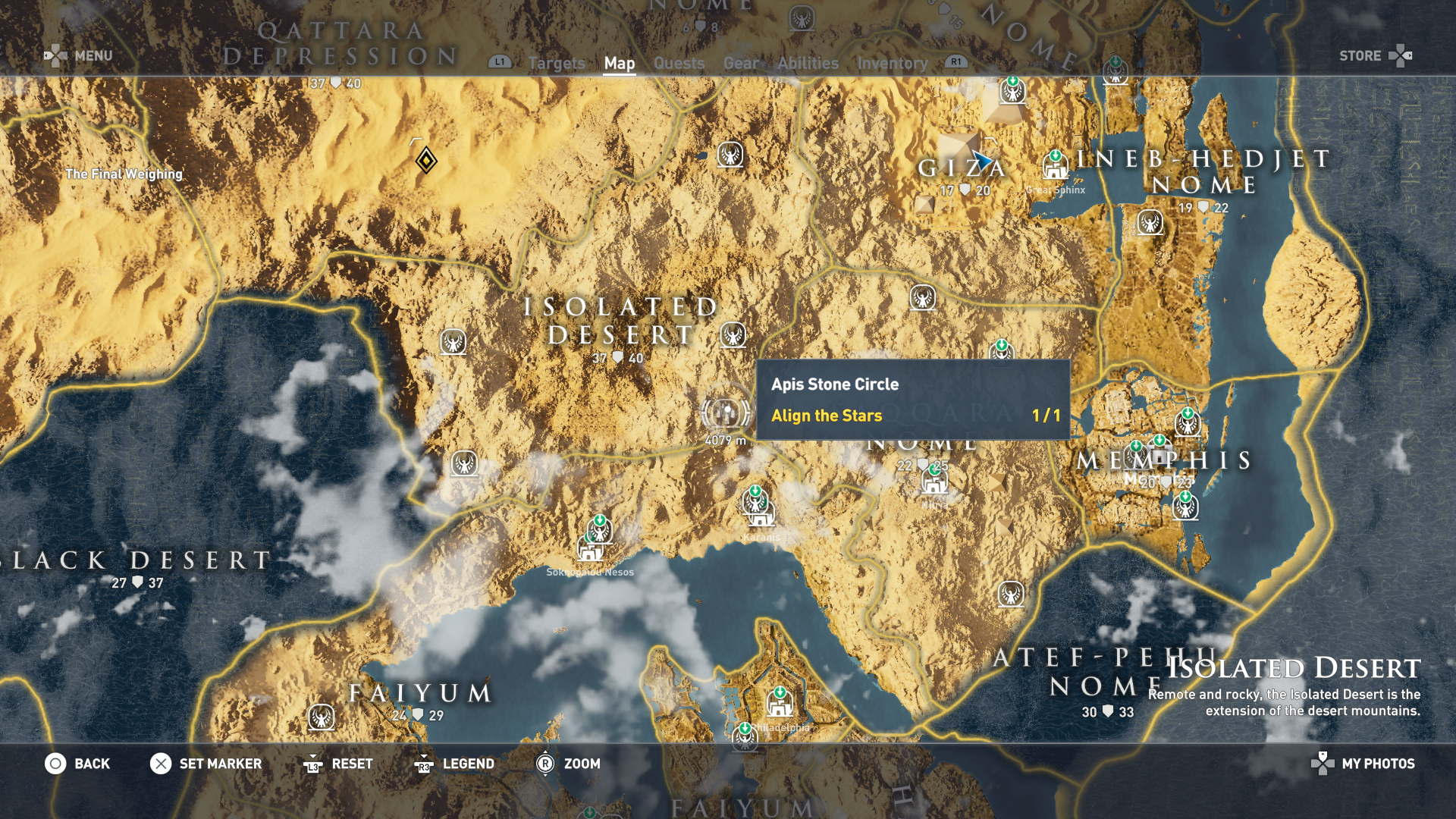 Assassin's Creed Origins Stone Circles Stone Circle Locations Bayek